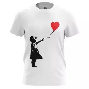 T-shirt Banksy girl with balloon Idolstore - Merchandise and Collectibles Merchandise, Toys and Collectibles 2