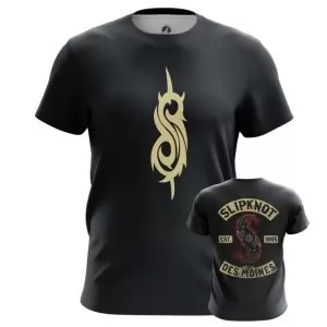 Slipknot T-shirt Logo Slipknot Black Idolstore - Merchandise and Collectibles Merchandise, Toys and Collectibles 2