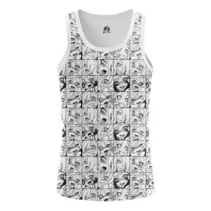 Tank Ahegao Faces Prints Vest Idolstore - Merchandise and Collectibles Merchandise, Toys and Collectibles 2
