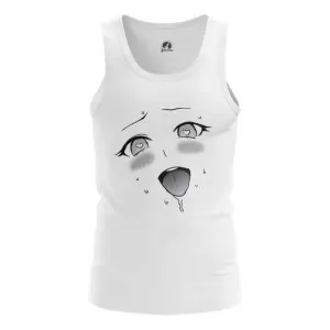Tank Anime ahegao face Vest Idolstore - Merchandise and Collectibles Merchandise, Toys and Collectibles 2
