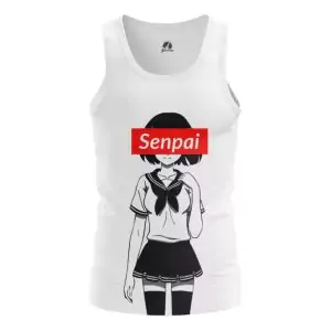 Tank Anime girl Senpai Red Line Vest Idolstore - Merchandise and Collectibles Merchandise, Toys and Collectibles 2