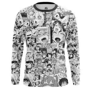 Long sleeve Ahegao Expressions face Idolstore - Merchandise and Collectibles Merchandise, Toys and Collectibles 2