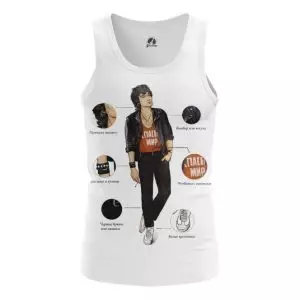 Tank Rock band Kino Soviet post punk Vest Idolstore - Merchandise and Collectibles Merchandise, Toys and Collectibles 2