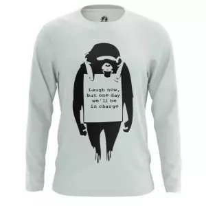 Long sleeve Banksy Laugh now Idolstore - Merchandise and Collectibles Merchandise, Toys and Collectibles 2