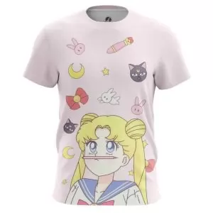 T-shirt Cat Sailor Moon Pink Idolstore - Merchandise and Collectibles Merchandise, Toys and Collectibles 2