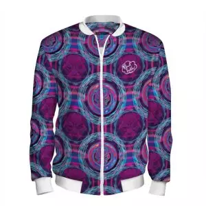 Baseball jacket Black panther Logo purple Idolstore - Merchandise and Collectibles Merchandise, Toys and Collectibles 2