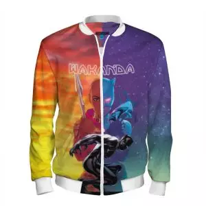 Baseball jacket Wakanda Black Panther Idolstore - Merchandise and Collectibles Merchandise, Toys and Collectibles 2