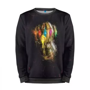 Sweatshirt Infinity Gauntlet Black Thanos Idolstore - Merchandise and Collectibles Merchandise, Toys and Collectibles 2