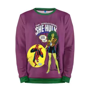 Sweatshirt She hulk spider-man Purple Idolstore - Merchandise and Collectibles Merchandise, Toys and Collectibles 2