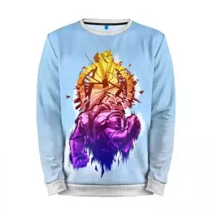 Sweatshirt Thanos Blue Titan Idolstore - Merchandise and Collectibles Merchandise, Toys and Collectibles 2