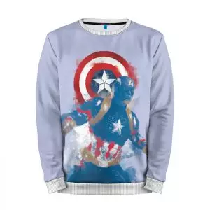 Sweatshirt Captain America Body print Idolstore - Merchandise and Collectibles Merchandise, Toys and Collectibles 2