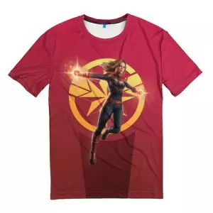 Carol Danvers T-shirt Captain Marvel Idolstore - Merchandise and Collectibles Merchandise, Toys and Collectibles 2