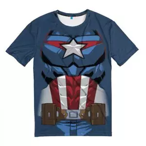 T-shirt Captain America Costume inspired Idolstore - Merchandise and Collectibles Merchandise, Toys and Collectibles 2