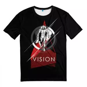 T-shirt Vision Fan Art Vintage Illustration Idolstore - Merchandise and Collectibles Merchandise, Toys and Collectibles 2