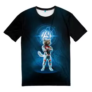 T-shirt Rocket Raccoon Avengers Endgame Idolstore - Merchandise and Collectibles Merchandise, Toys and Collectibles 2