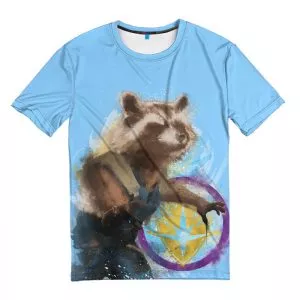 T-shirt Rocket Raccoon Guardians of the galaxy Idolstore - Merchandise and Collectibles Merchandise, Toys and Collectibles 2