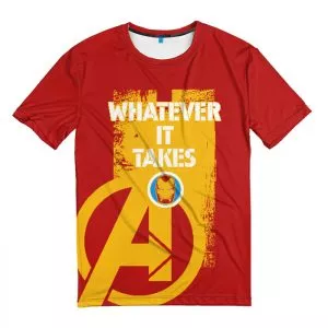 T-shirt Iron man whatever it takes Avengers Endgame Idolstore - Merchandise and Collectibles Merchandise, Toys and Collectibles 2