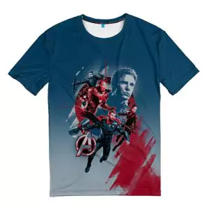 T-shirt All heroes Avengers Endgame Idolstore - Merchandise and Collectibles Merchandise, Toys and Collectibles 2