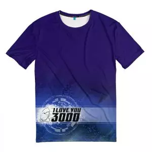 T-shirt quote I love you 3000 Avengers Idolstore - Merchandise and Collectibles Merchandise, Toys and Collectibles 2