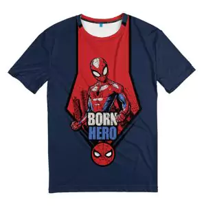 T-shirt born hero Spider-man Idolstore - Merchandise and Collectibles Merchandise, Toys and Collectibles 2