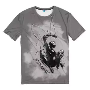 T-shirt black ahd white Spider-man Idolstore - Merchandise and Collectibles Merchandise, Toys and Collectibles 2