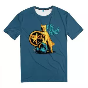T-shirt Fly High Goose Captain marvel Idolstore - Merchandise and Collectibles Merchandise, Toys and Collectibles 2