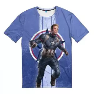 T-shirt Captain America Avengers Endgame Idolstore - Merchandise and Collectibles Merchandise, Toys and Collectibles 2
