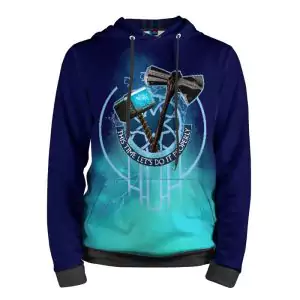 Hoodie Thor Hammers Avengers Endgame Idolstore - Merchandise and Collectibles Merchandise, Toys and Collectibles 2