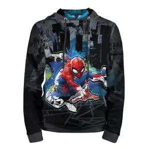 Hoodie Spider-man over the city Idolstore - Merchandise and Collectibles Merchandise, Toys and Collectibles 2