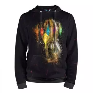 Hoodie Infinity Gauntlet Thanos Avengers Idolstore - Merchandise and Collectibles Merchandise, Toys and Collectibles 2