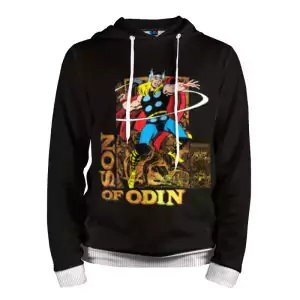 Hoodie Son of Odin Thor Retro Comics Books Idolstore - Merchandise and Collectibles Merchandise, Toys and Collectibles 2