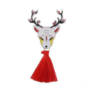 Pin Japanese Traditional Deer enamel brooch Idolstore - Merchandise and Collectibles Merchandise, Toys and Collectibles 2