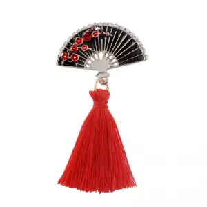 Pin Japanese Traditional Fan enamel brooch Idolstore - Merchandise and Collectibles Merchandise, Toys and Collectibles 2