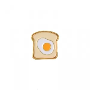 Pin Egg in a Hole Food enamel brooch Idolstore - Merchandise and Collectibles Merchandise, Toys and Collectibles 2