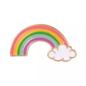 Pin Rainbow Cloud enamel brooch Idolstore - Merchandise and Collectibles Merchandise, Toys and Collectibles 2