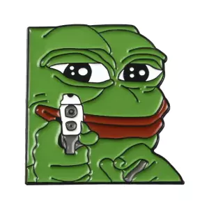 Buy pin pepe you're on sight meme enamel brooch - product collection