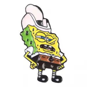 Pin Sheriff Spongebob enamel brooch Idolstore - Merchandise and Collectibles Merchandise, Toys and Collectibles 2
