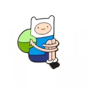 Pin Finn the Human Adventure Time enamel brooch Idolstore - Merchandise and Collectibles Merchandise, Toys and Collectibles 2