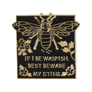 Pin If i was Waspish enamel brooch Idolstore - Merchandise and Collectibles Merchandise, Toys and Collectibles 2