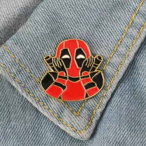 Pin Deadpool Shocked Face enamel brooch Idolstore - Merchandise and Collectibles Merchandise, Toys and Collectibles 2