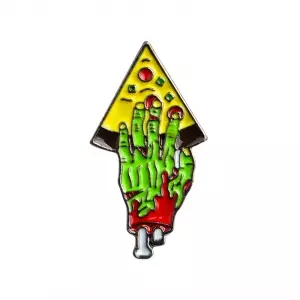 Pin Pizza for Zombie enamel brooch Idolstore - Merchandise and Collectibles Merchandise, Toys and Collectibles 2