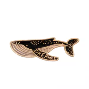 Pin Whale Dreamer enamel brooch Idolstore - Merchandise and Collectibles Merchandise, Toys and Collectibles 2