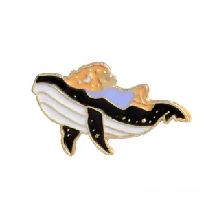 Pin Whale of Dreams enamel brooch Idolstore - Merchandise and Collectibles Merchandise, Toys and Collectibles 2