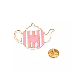 Pin Teapot Alice in Wonderland enamel brooch Idolstore - Merchandise and Collectibles Merchandise, Toys and Collectibles 2