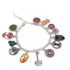 Buy bracelet avengers logo badges set - product collection