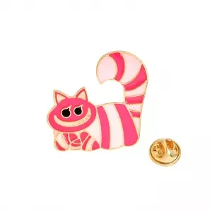 Pin Cheshire Cat Alice in Wonderland enamel brooch Idolstore - Merchandise and Collectibles Merchandise, Toys and Collectibles 2