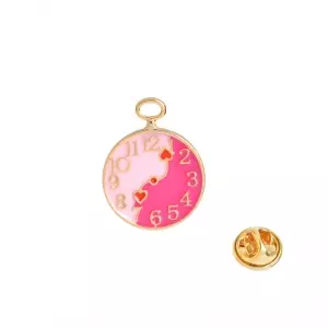 Pin Pocket Watch Alice in Wonderland enamel brooch Idolstore - Merchandise and Collectibles Merchandise, Toys and Collectibles 2