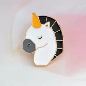 Pin Calm Unicorn enamel brooch Idolstore - Merchandise and Collectibles Merchandise, Toys and Collectibles 2