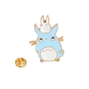 Pin Blue and White My Neighbor Totoro enamel brooch Idolstore - Merchandise and Collectibles Merchandise, Toys and Collectibles 2