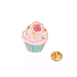 Pin Cupcake Alice in Wonderland enamel brooch Idolstore - Merchandise and Collectibles Merchandise, Toys and Collectibles 2